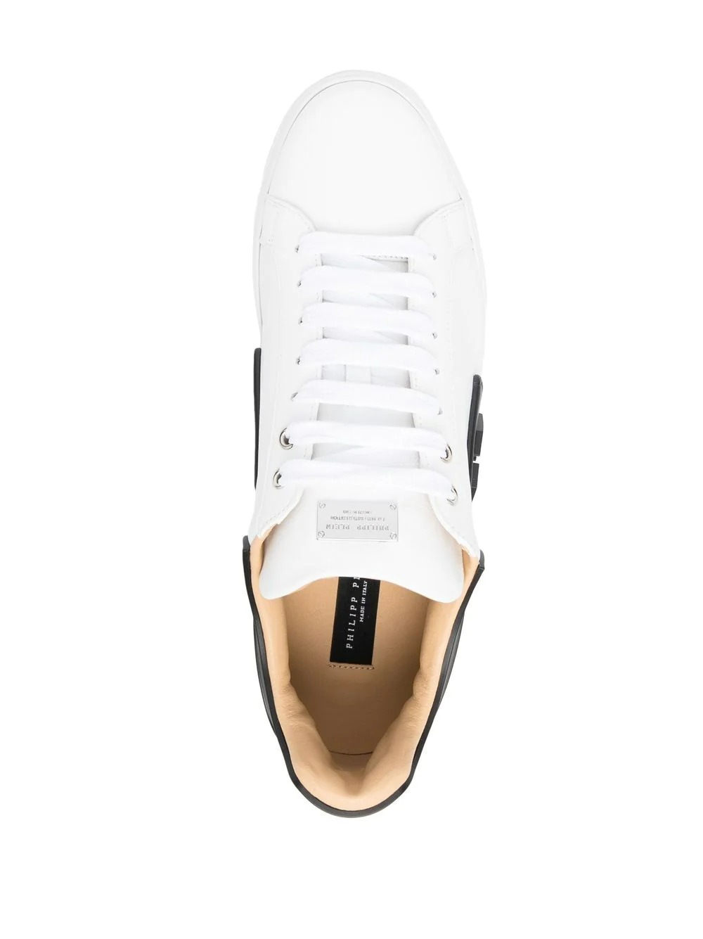 Philipp plein outlet scarpe uomo bianche